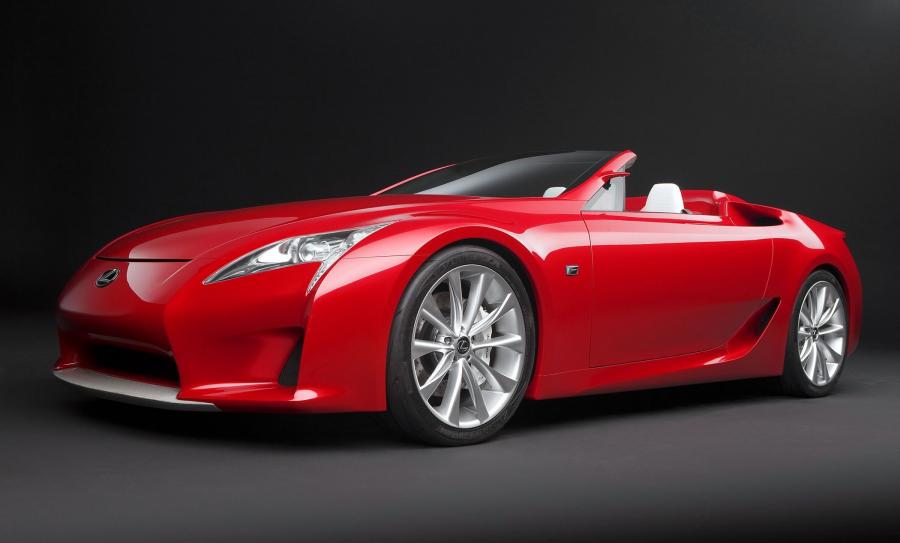 Lexus LF-A Roadster Concept 2008 года  (фото 77 из 101)